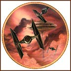 TIE Fighters Collector Plate by Sonia Hillios MAIN
