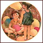 Balloon Carnival Collector Plate by Thornton Utz MAIN