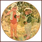 Blowing Bubbles Collector Plate by Thornton Utz MAIN