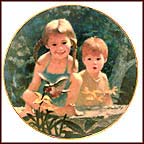 Garden Magic Collector Plate by Thornton Utz MAIN