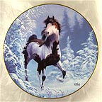 Winter Renegade Collector Plate by Chuck DeHaan MAIN