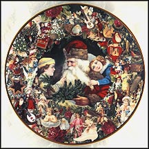 A Visit From St. Nicholas Collector Plate by John Grossman MAIN