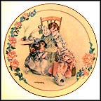 Tea And Gossip Collector Plate by Maud Humphrey Bogart MAIN