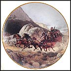 Attempt On The Stage Collector Plate by Frank McCarthy MAIN