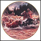 Headed North Collector Plate by Frank McCarthy MAIN