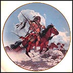 Kiowa Raider Collector Plate by Frank McCarthy MAIN