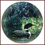 Summer Loon Collector Plate by Ron Parker MAIN