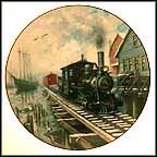 By Sea Or Rail Collector Plate by Theodore A. Xaras MAIN