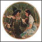 Dorothy Meets The Scarecrow Collector Plate by Thomas Blackshear MAIN