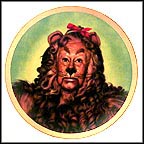 Cowardly Lion Collector Plate by Thomas Blackshear MAIN