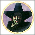 Wicked Witch Collector Plate by Thomas Blackshear MAIN