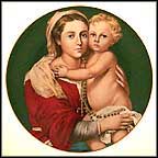 Madonna And Child - Murillo Collector Plate by Bartolomé Esteban Murillo MAIN