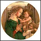 Madonna And Child - Lippi Collector Plate by Fra Filippo Lippi MAIN