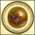 Cardinals - artist signed Collector Plate by Patti Canaris MAIN