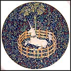 Unicorn In Captivity Collector Plate MAIN