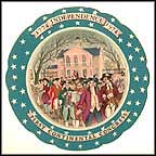 First Continental Congress Collector Plate by Remy Hetreau MAIN