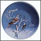 Two Turtle Doves Collector Plate by Remy Hetreau MAIN