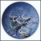 Six Geese A' Laying Collector Plate by Remy Hetreau MAIN