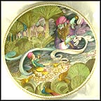 Aladin And The Wonderful Lamp Collector Plate by Liliane Tellier MAIN