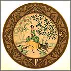 Uglinette In The Enchanted Wood Collector Plate by Edmund Dulac MAIN