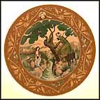 Fudge Discovers Mayblossom Collector Plate by Edmund Dulac MAIN