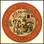 Uglinette And The Pagodies Collector Plate by Edmund Dulac MAIN