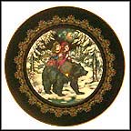 Ivan Tsarevitch And Marja Tsarevna Riding On The Bear, from Tsar Bear Collector Plate by Gero Trauth MAIN