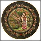 Ludmilla In Chernomor's Garden, from Ruslan and Ludmilla Collector Plate by Gero Trauth MAIN