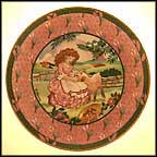 Mary Had A Little Lamb Collector Plate by Renée Faure MAIN