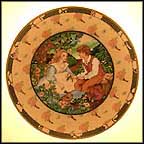 Roses Are Red Collector Plate by Renée Faure MAIN