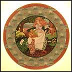 A Tisket, A Tasket Collector Plate by Renée Faure MAIN