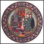 The Wedding Of Tsarevna Elena The Fair Collector Plate by Boris Zvorykin MAIN