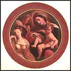 Dream Of St. Catherine - Deluxe Edition Collector Plate by Lodovico Carracci MAIN