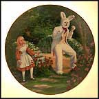 The White Rabbit Collector Plate by George Terp MAIN