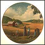 Amber Waves Of Grain Collector Plate by Ben Essenburg MAIN