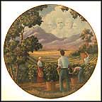 Purple Mountains Majesty Collector Plate by Ben Essenburg MAIN