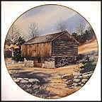 Log Barn Collector Plate by Harris Hien MAIN