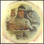 Nancy Ward - Cherokee Nation Collector Plate by Ben Hampton MAIN