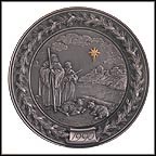 The First Noel Collector Plate by Anne McGrory MAIN