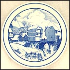 Kreuznach Bridge Houses Collector Plate MAIN