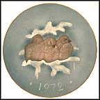 Sparrows - American Collector Plate by Gunther Granget MAIN