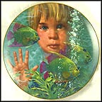 Fish Fantasia Collector Plate by Jack Woodson MAIN