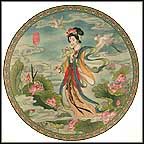 The Lotus Goddess Collector Plate by Zhao Huimin MAIN