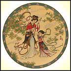 The Apricot Fairy Collector Plate by Jiang Xue-Bing MAIN