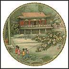 Garden Of Harmonious Pleasure Collector Plate by Zhang Song Mao MAIN