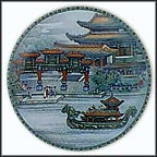 Hall That Dispels The Clouds Collector Plate by Zhang Song Mao MAIN
