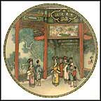 The Long Promenade Collector Plate by Zhang Song Mao MAIN