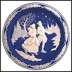 Skaters At Twilight Collector Plate by Roger Akers MAIN