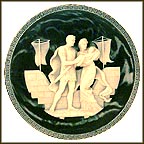 Hector And Andromache Collector Plate by Alan Brunettin MAIN