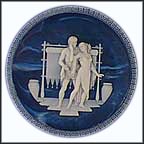 Penelope And Ulysses: The Reunion Collector Plate by Alan Brunettin MAIN